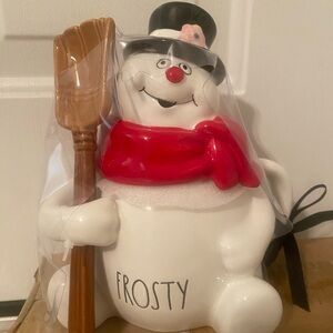 Rae Dunn Frosty The Snowman It Must Be Magic Cannister